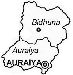 Auraiya District | Auraiya District Map