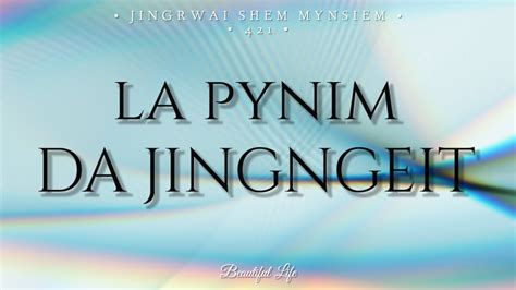 La Pynim Da Jingngeit Ka Jingrwai Shem Mynsiem Ki Khristan Jsm