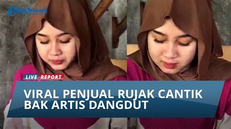 Viral Penjual Rujak Cantik Bak Artis Dangdut Di Sampang Usianya Masih