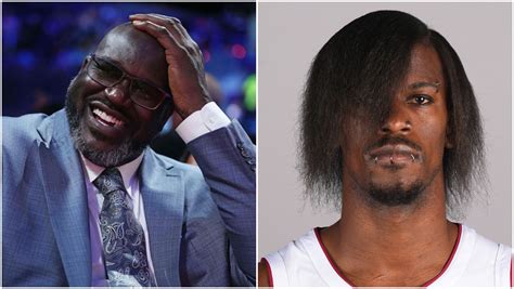 Shaq Sports Jimmy Butler Emo Hair, Will Keep For A Month If He Gets A ...