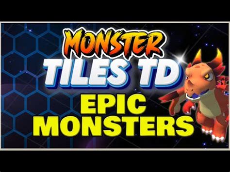 Monster Tiles TD Unlocking Epic Towers YouTube