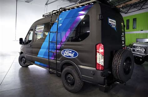 Ken Block Has Custom Ford Transit Vans For His Rally Tour