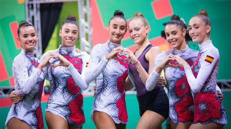 El Equipo De Gimnasia Rítmica Logra La Primera Plaza Olímpica Española