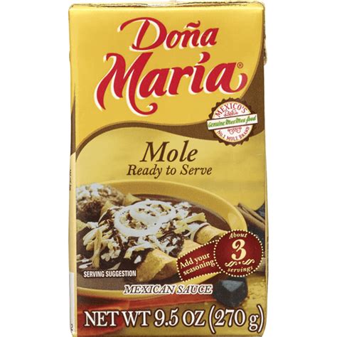 Dona Maria Traditional Mole Ready To Serve Mexican Foodtown