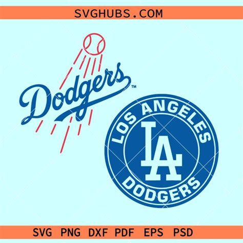 La Dodgers Logo Svg Mlb Logo Los Angeles Dodgers Svg La Dodgers Svg