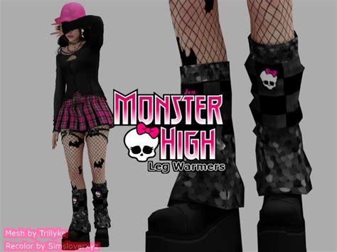 Monster High Leg Warmers Lonely Graves CC Sims Sims 4 Sims 4 Pets