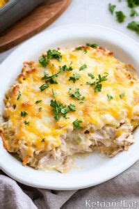 Keto Tuna Casserole Easy Low Carb Recipe