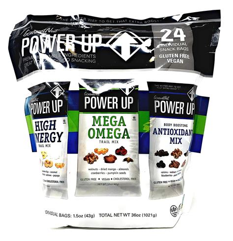 Power Up Trail Mix Variety Pack 24 Packs 36 Oz Total