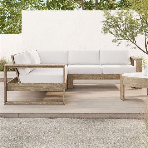 Portside Outdoor Piece L Shaped Sectional West Elm