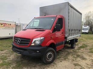 Mercedes Benz Sprinter 319 CDI 4x4 Pritsche HR 3 5t Flatbed Truck