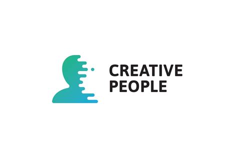 Creative People Logo | People logo, Logo design creative, Word mark logo