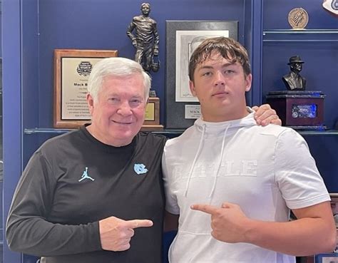 Texas Lb Meese Enjoys Unc Visit Tarheelillustrated North Carolina