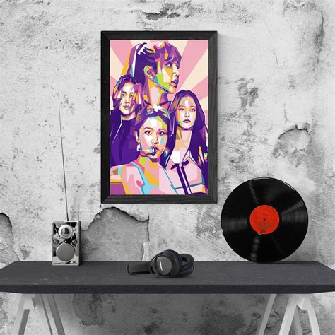 Blackpink Blackpink Poster Kpop Poster T For Her Etsy