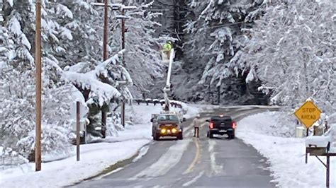 Lane County Closures And Delays Due To Winter Weather