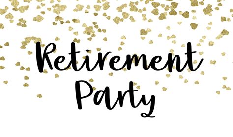 Retirement Party Clip Art Library