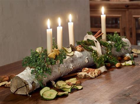 Adventskranz Holz Dekorieren