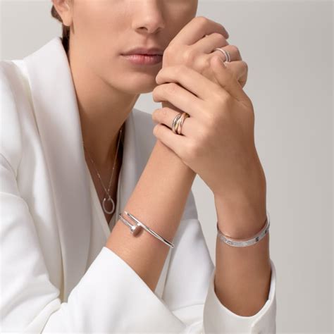 CRB6048317 Juste Un Clou Bracelet White Gold Cartier