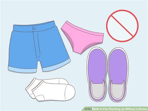 6 Ways To Pee Standing Up Without A Device Wikihow