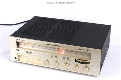 Marantz SR 1010 Receiver Phono VU Meters Serviced Vintage Audio