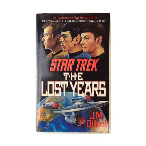 The Lost Years Star Trek J M Dillard Amazon Books