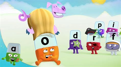 Officialalphablocks O Gets A New Hair Style Learn To Read Learningblocks Youtube