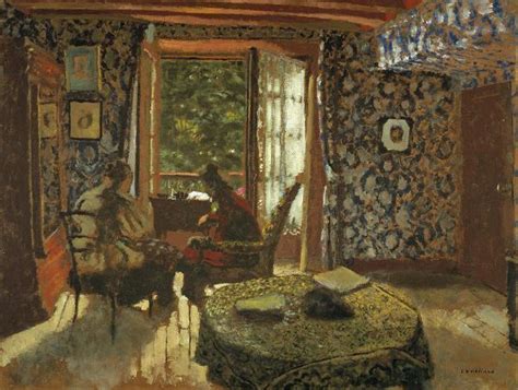 Museum Art Reproductions Interior By Jean Edouard Vuillard