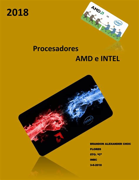 Evolución de los procesadores AMD e INTEL by Alex Flores Issuu