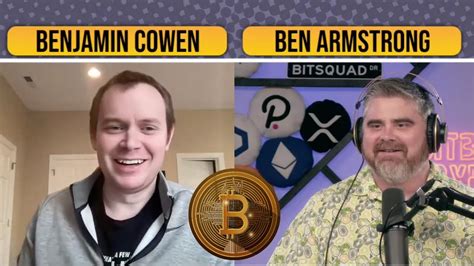 Ben Talks Bitcoin With Benjamin Cowen Youtube