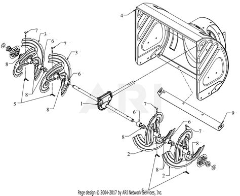 Troy Bilt Storm 2410 Parts Diagram