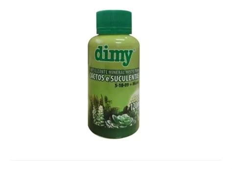 Adubo Cactos E Suculentas Fertilizante Dimy 120 Ml Parcelamento