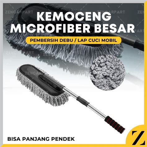 Jual Kemoceng Sikat Cendol Besar Tebal Microfiber Car Lap Cuci Mobil