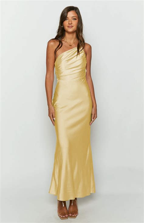 Tina Yellow Formal Maxi Dress Beginning Boutique Us