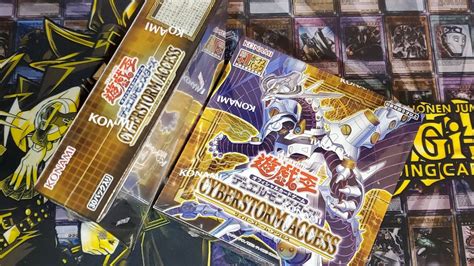 Yu Gi Oh Ocg Unboxing Boxes Cyberstorm Access Pt Br Youtube