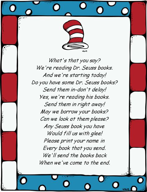 5 Best Images of Dr. Seuss Printable Rhymes - Dr. Seuss Rhyming Poems ...