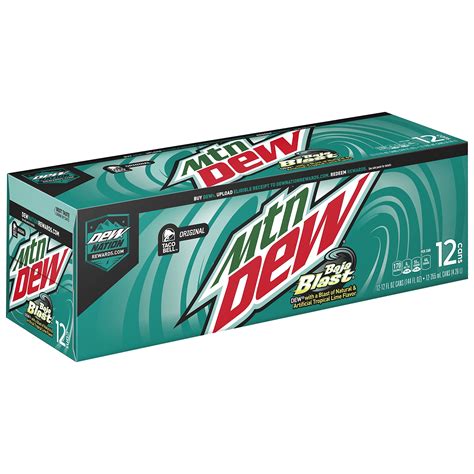 Buy Ain Dew Baja Blast Cans 12 Oz Cans 12 Count Online At Desertcartperu