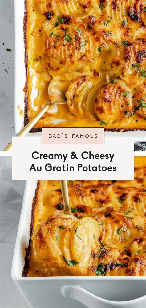 Three Cheese Au Gratin Potatoes A Cheesy Delight For Any Occasion