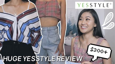 Huge Yesstyle Try On Haul Review Giveaway Ended Youtube