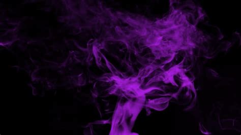 Purple Smoke Stream Alert Animated Overlay With Transparent Background ...