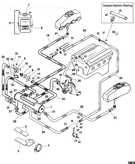 5.7 Mercruiser Engine Cooling System Diagram Mercruiser 5.7