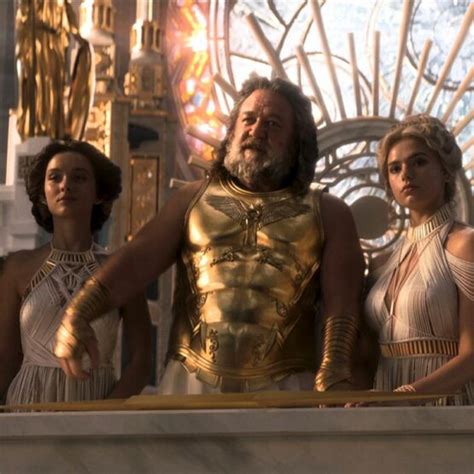 Thor Russell Crowe Como Zeus Tem Pincelada De Gladiador Diz Ator