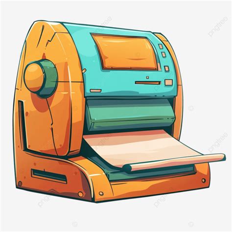 cartoon printer printer print printer illustration png transparent