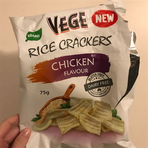 Vege Chips Rice Crackers Chicken Flavour Reviews Abillion