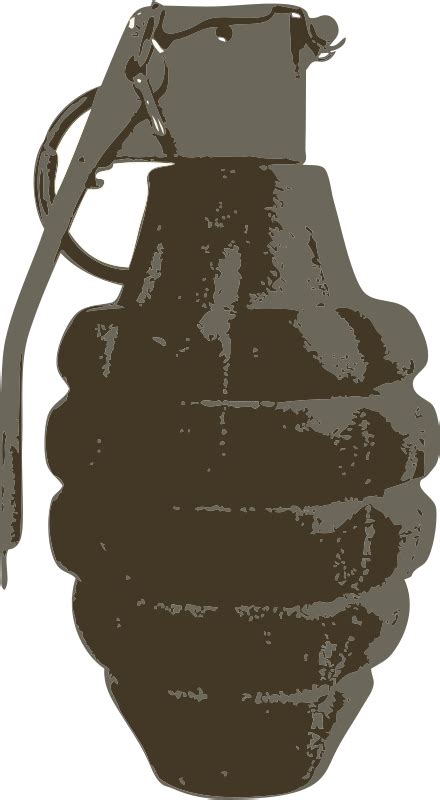 Hand Grenade Free Vector Download Freeimages