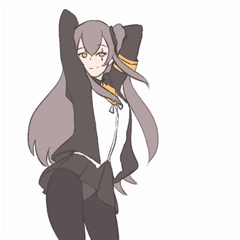 ME!ME!ME! dancing (Character: Ump45) gif art - Girls' Frontline - Waifu ...