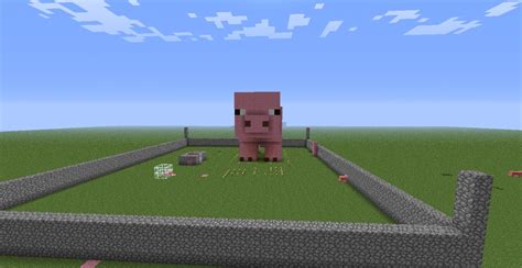 Pig Statue Minecraft Map