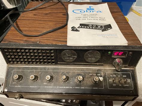 Cobra Gtl Channel Base Station Cb Radio Base For Parts Ebay