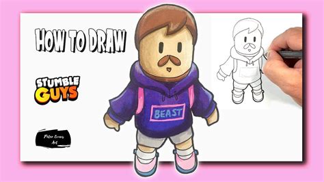 Stumble Guys Mr Beast Para Dibujar How To Get Th Cr Enviro