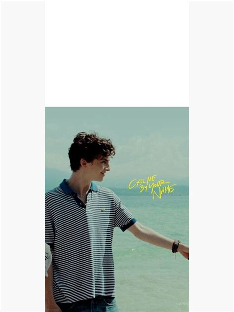 "Elio - Call Me By Your Name" Poster for Sale by -jorni- | Redbubble