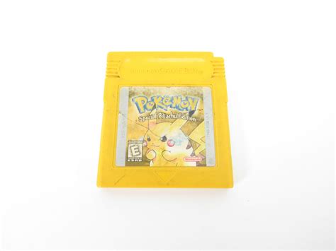 Nintendo Pokémon Yellow Special Pikachu Edition Game Boy Game Cartridge