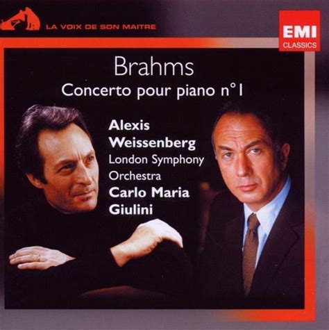 Brahms Concerto Pour Piano No 1 Carlo Maria Giulini CD Album